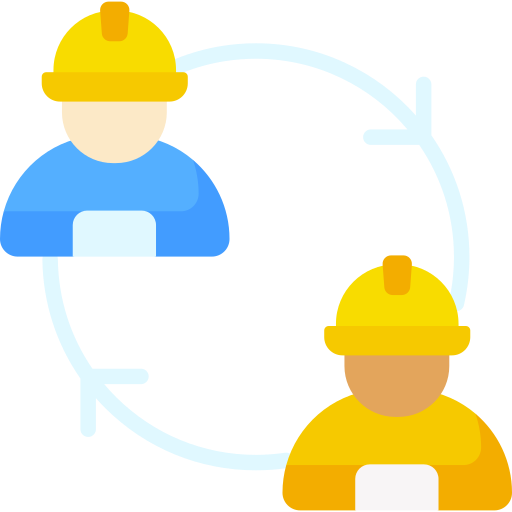 mercado de trabajo icono gratis