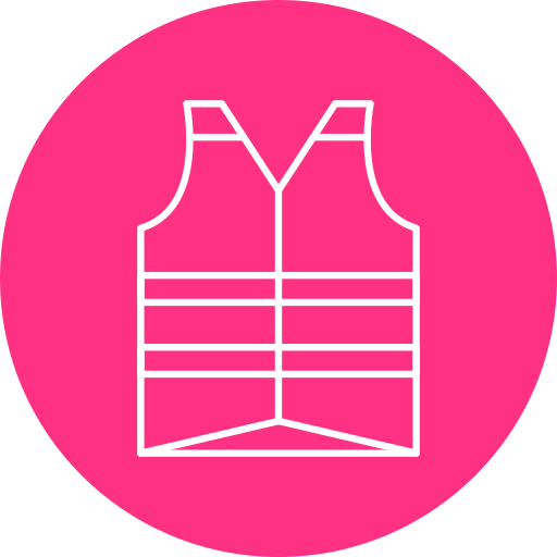 chaleco icono gratis