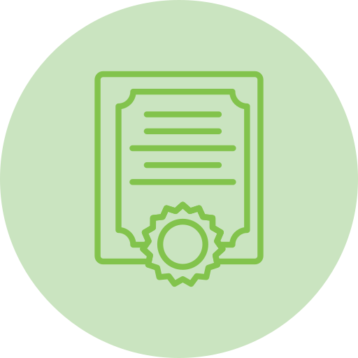 certificat Icône gratuit