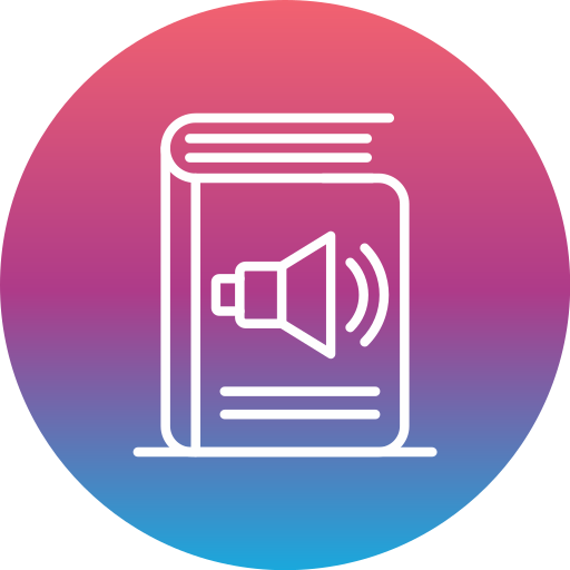 audio libro icono gratis