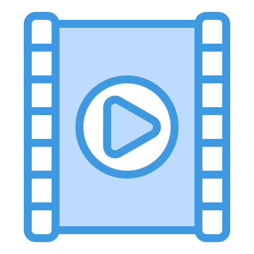 carrete de película icono gratis