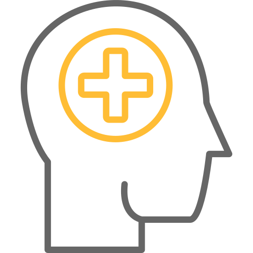 Mental disorder free icon