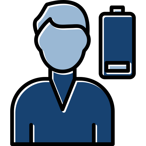 batterie faible Icône gratuit