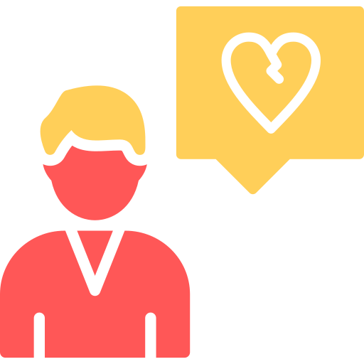 coeur brisé Icône gratuit coeur brisé Icône gratuit