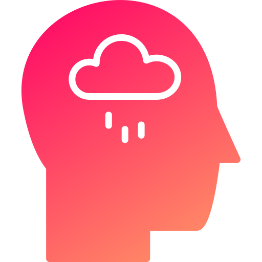 depresión icono gratis