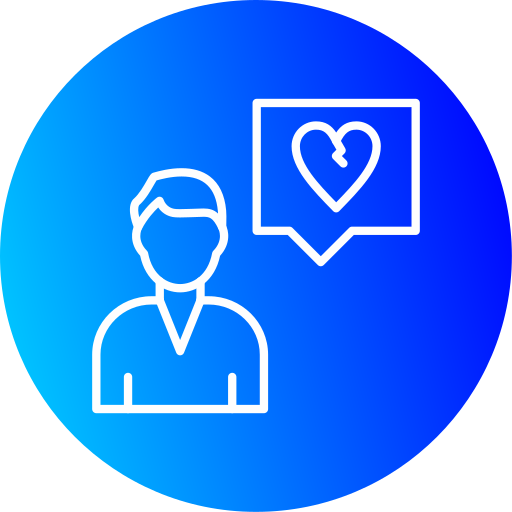 coeur brisé Icône gratuit