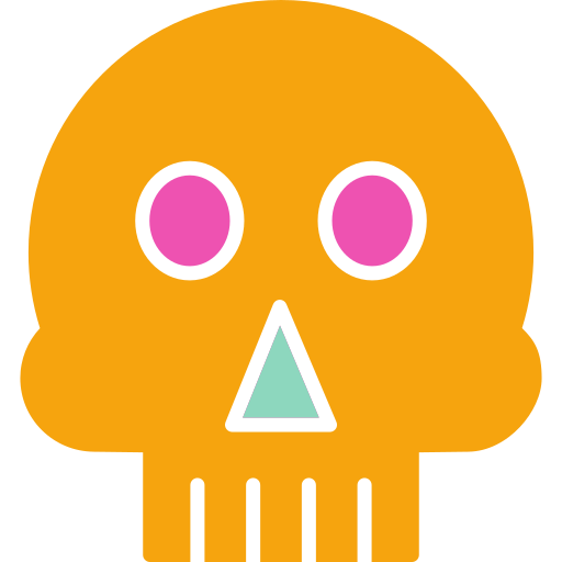 Skull free icon