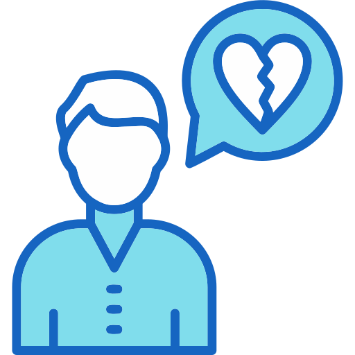 coeur brisé Icône gratuit coeur brisé Icône gratuit