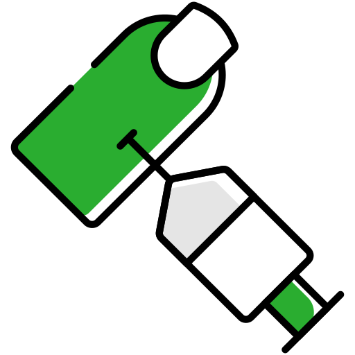 Injection free icon