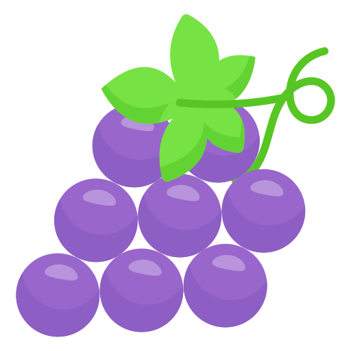 uvas icono gratis