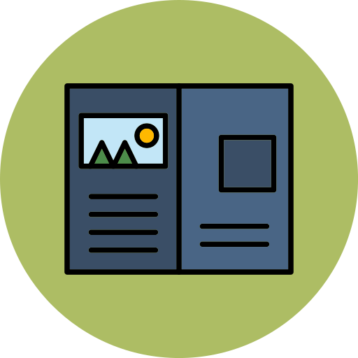 tarjeta postal icono gratis