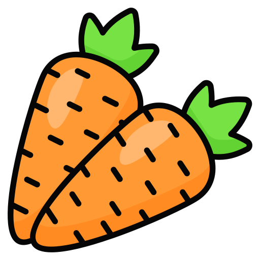 carotte Icône gratuit