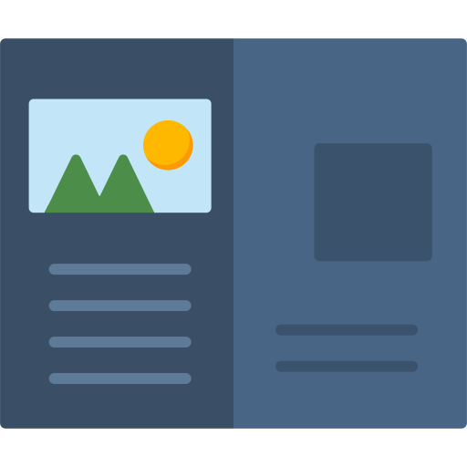 tarjeta postal icono gratis