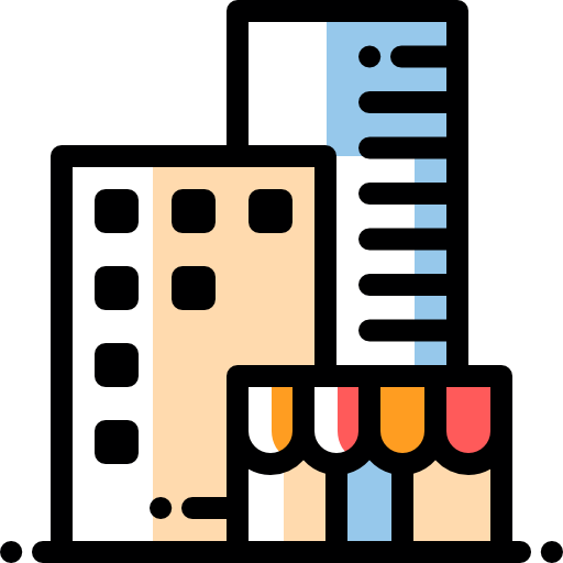 immeubles Icône gratuit