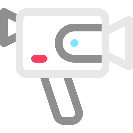 camara de video icono gratis