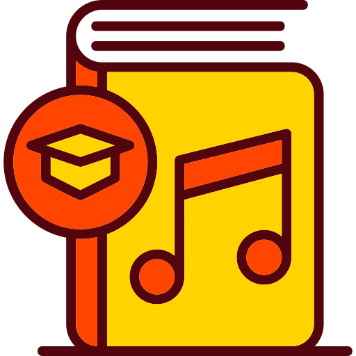 libro de música icono gratis