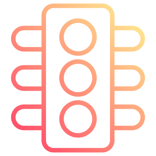 Traffic lights free icon Traffic lights free icon