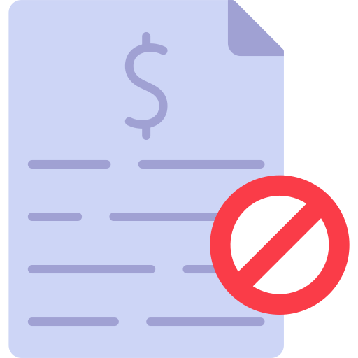 relatório financeiro grátis ícone