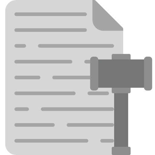 documento legal icono gratis