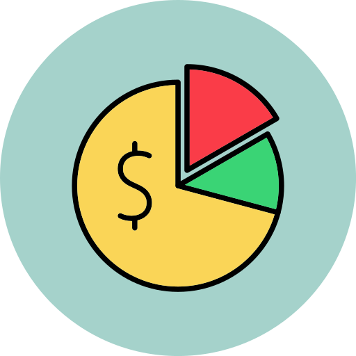 Market share free icon