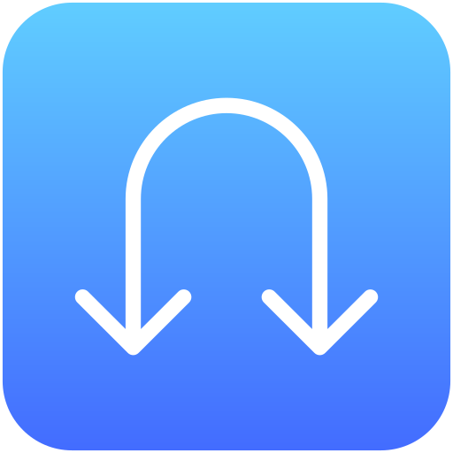 U turn free icon U turn free icon
