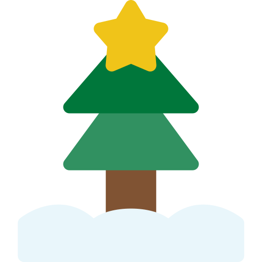 árbol de navidad icono gratis