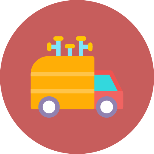 Delivery truck free icon