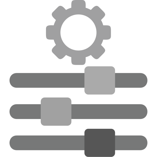 ajustamiento icono gratis