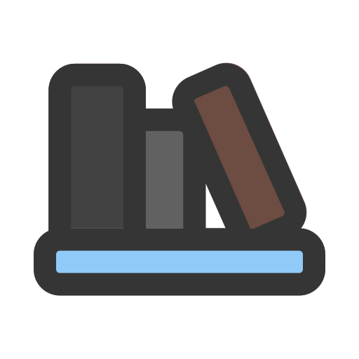 Bookshelf free icon