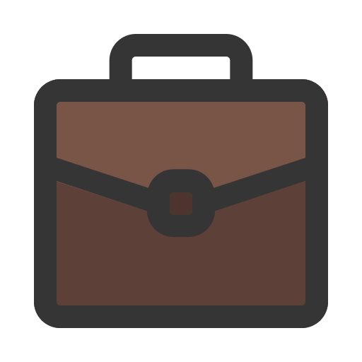 maletín icono gratis