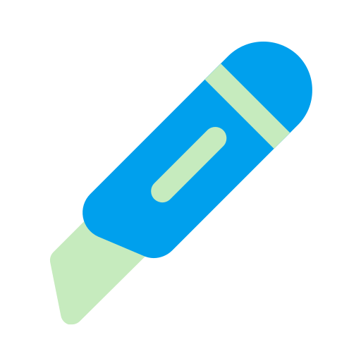 cortador icono gratis