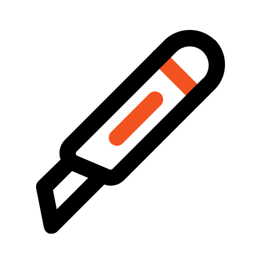 cortador icono gratis