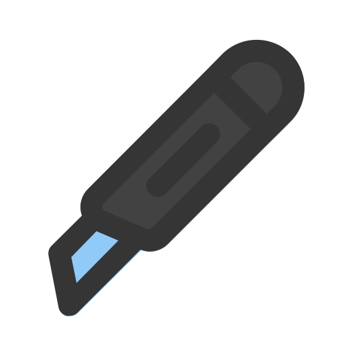 cortador icono gratis