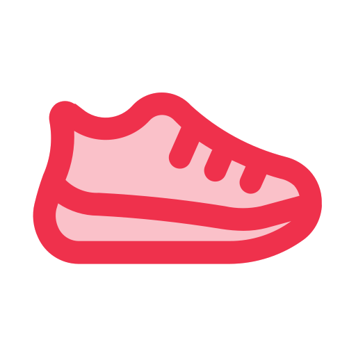 zapatos para correr icono gratis