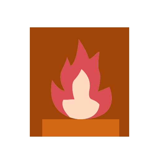 chimenea icono gratis