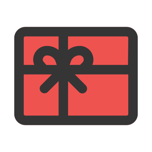 tarjeta de regalo icono gratis