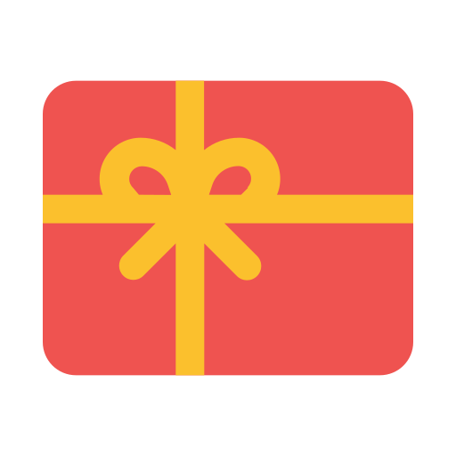 tarjeta de regalo icono gratis