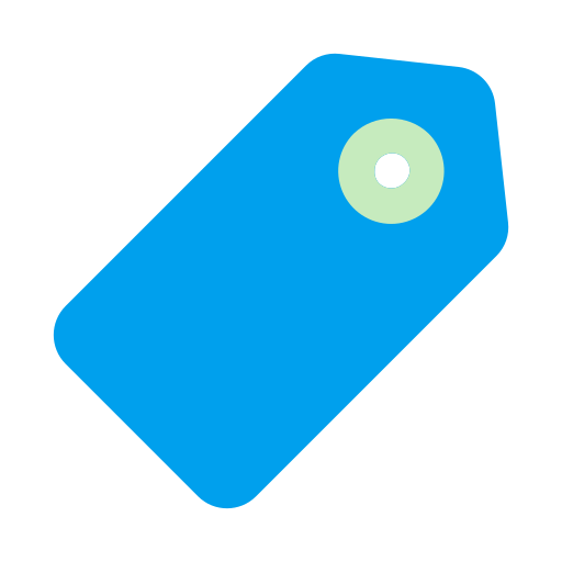 Étiquette de vente Icône gratuit