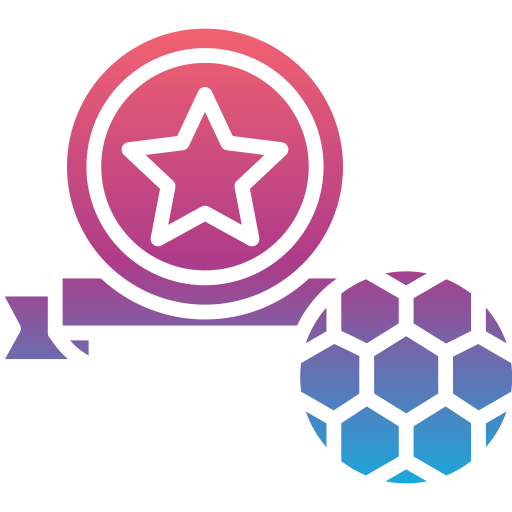 medalla estrella icono gratis