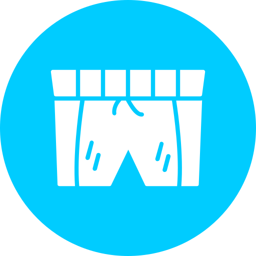 pantalones cortos de fútbol icono gratis