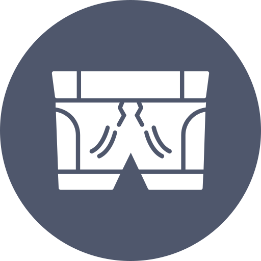 pantalones cortos de fútbol icono gratis