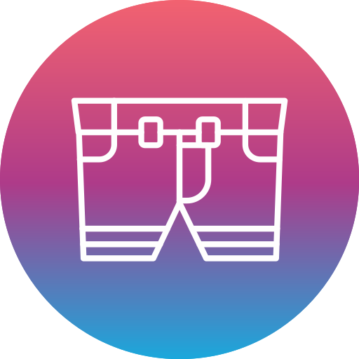 pantalones cortos de fútbol icono gratis