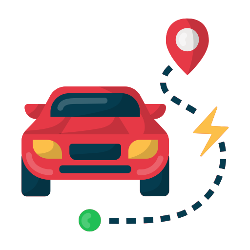 Distance free icon