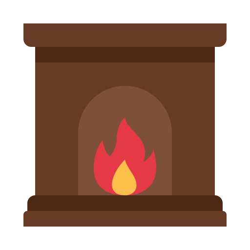 chimenea icono gratis