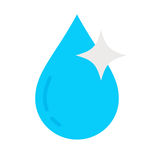 agua limpia icono gratis