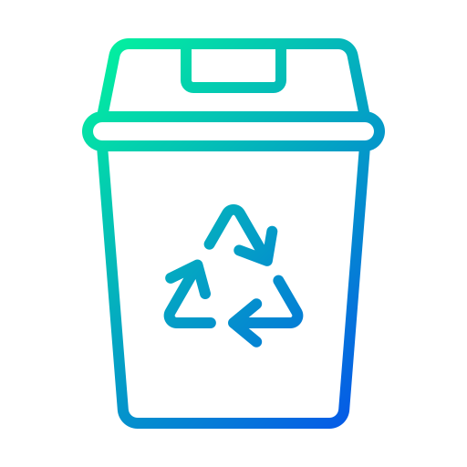 papelera de reciclaje icono gratis