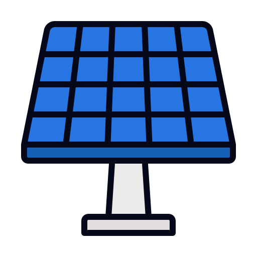 panel solar icono gratis