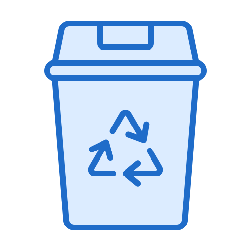 papelera de reciclaje icono gratis