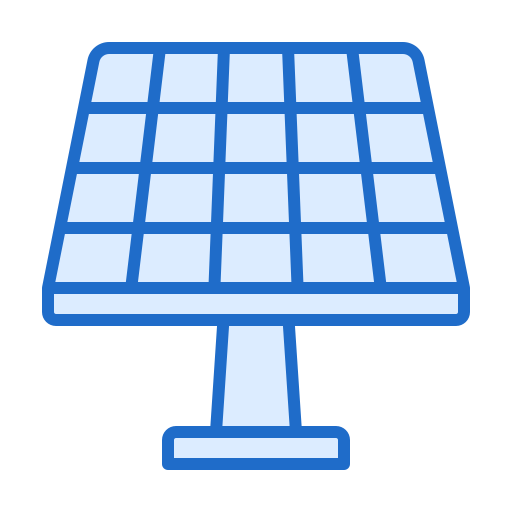 panel solar icono gratis