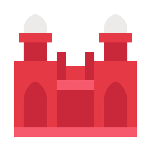 fortaleza roja icono gratis